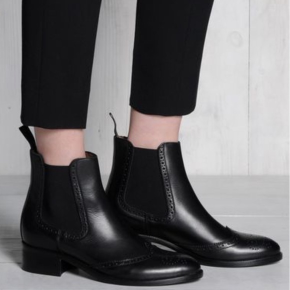 Real leather Leonardo Principi Ankle Boots of Yoox - Picture 4 of 6